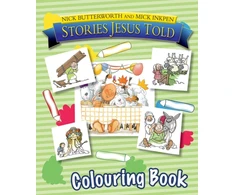 KNYGA Nick Butterworth Stories Jesus Told Colouring Book