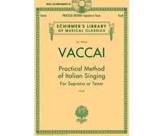 KNYGA Nicola Vaccai Practical Method of Italian Singing