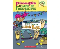KNYGA Noah Z Jones Three Little Pugs: A Branches Book (Princess Rožinė and the Land of Fake-Believe #3)