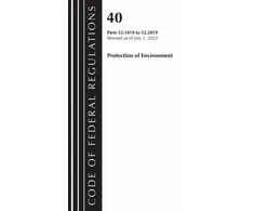 KNYGA Code of Federal Regulations, Title 40 Protection of the Environment 52.1019-52.2019, Revised as of July 1, 2023