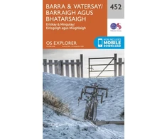 KNYGA Ordnance Survey Barra and Vatersay / Barraigh Agus Bhatarsaigh