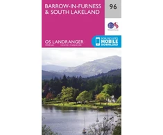 KNYGA Ordnance Survey Barrow-In-Furness &amp; South Lakeland