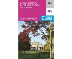 KNYGA Ordnance Survey Cheltenham &amp; Cirencester, Stow-on-the-Wold