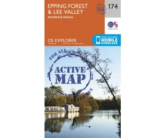 KNYGA Ordnance Survey Epping Forest &amp; Lee Valley