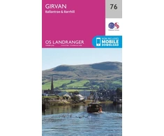 KNYGA Ordnance Survey Girvan, Ballantrae &amp; Barrhill