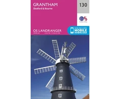 KNYGA Ordnance Survey Grantham, Sleaford &amp; Bourne