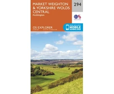 KNYGA Ordnance Survey Market Weighton and Yorkshire Wolds Central