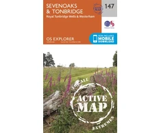 KNYGA Ordnance Survey Sevenoaks and Tonbridge