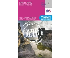 KNYGA Ordnance Survey Shetland - North Mainland