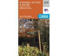 KNYGA Ordnance Survey Skegness, Alford and Spilsby
