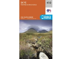 KNYGA Ordnance Survey Skye - Portree and Bracadale