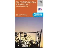 KNYGA Ordnance Survey Southend-On-Sea &amp; Basildon