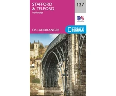 KNYGA Ordnance Survey Stafford &amp; Telford, Ironbridge