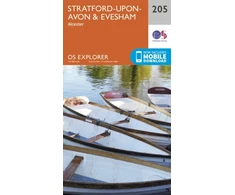 KNYGA Ordnance Survey Stratford-Upon-Avon and Evesham