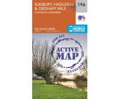 KNYGA Ordnance Survey Sudbury, Hadleigh and Dedham Vale