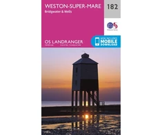KNYGA Ordnance Survey Weston-Super-Mare, Bridgwater &amp; Wells