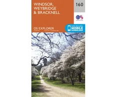 KNYGA Ordnance Survey Windsor, Weybridge &amp; Bracknell