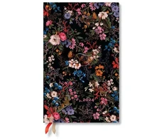 KNYGA paperblanks Floralia (William Kilburn) Maxi Vertical 12-month Dayplanner 2024 (Elastic Band Closure)