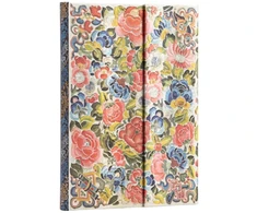 KNYGA paperblanks Pear Garden (Peking Opera Embroidery) Midi Unlined Hardcover Journal