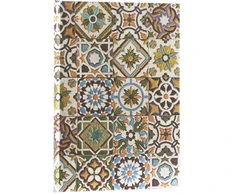 KNYGA paperblanks Porto (Portuguese Tiles) Midi Unlined Hardback Journal (Elastic Band Closure)