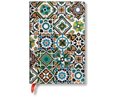 KNYGA paperblanks Porto (Portuguese Tiles) Mini Hardback Address Book (Elastic Band Closure)