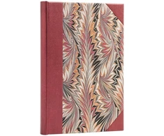 KNYGA paperblanks Rubedo (Cockerell Marbled Paper) Midi Unlined Hardcover Journal