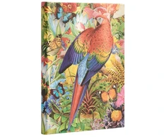 KNYGA paperblanks Tropical Garden (Nature Montages) Midi Unlined Journal