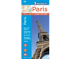 KNYGA Paris - Michelin City Plan 54