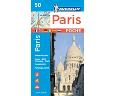 KNYGA Paris Pocket - Michelin City Plan 50