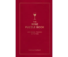 KNYGA Pascale Duguay Wine Puzzle Book, Brain-Teasing Puzzles, Games and Trivia