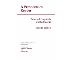 KNYGA Patricia Curd Presocratics Reader