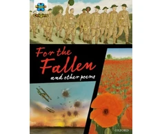 KNYGA Patrick Miller Project X Origins Graphic Texts: Dark Raudona+ Book Band, Oxford Level 20: For the Fallen and other poems
