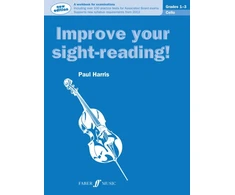 KNYGA Paul Harris Improve your sight-reading! Cello Grades 1-3