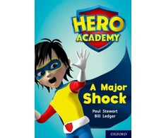 KNYGA Paul Stewart Hero Academy: Oxford Level 12, Lime+ Book Band: A Major Shock