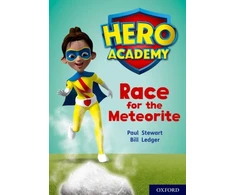 KNYGA Paul Stewart Hero Academy: Oxford Level 12, Lime+ Book Band: Race for the Meteorite