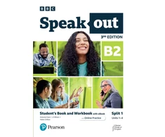 KNYGA Pearson Pearson Education Speakout 3ed B2 Student's Book and Workbook with eBook and Online Practice Split 1