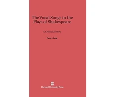 KNYGA Peter J Seng Vocal Songs in the Plays of Shakespeare