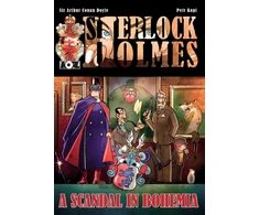 KNYGA Petr Kopl Scandal in Bohemia - A Sherlock Holmes Graphic Novel