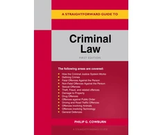 KNYGA Philip G Cowburn Straightforward Guide to Criminal Law