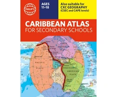 KNYGA Philips Maps Philip's Caribbean Atlas for Secondary Schools