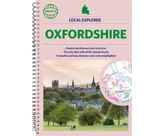 KNYGA Philips Maps Philip's Local Explorer Street Atlas Oxfordshire