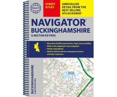 KNYGA Philips Maps Philip's Navigator Street Atlas Buckinghamshire and Milton Keynes