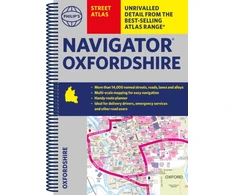 KNYGA Philips Maps Philip's Navigator Street Atlas Oxfordshire
