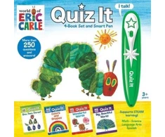 KNYGA Pi Kids World of Eric Carle: Quiz It 4-Book Set and Smart Pen