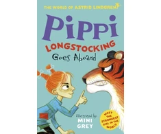 KNYGA Pippi Longstocking Goes Aboard (World of Astrid Lindgren)