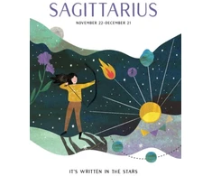 KNYGA Press Ammonite Astrology: Sagittarius