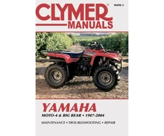 KNYGA Primedia Business Directories &amp; Books Yamaha Moto-4 &amp; Big Bear ATV (87-04) Clymer Repair Manual
