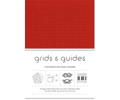 KNYGA Princeton Architectural Press Staff Grids &amp; Guides (Raudona) Notebook
