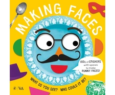 KNYGA Puffin Making Faces: A Sticker Book