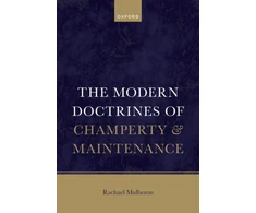 KNYGA Rachael Mulheron Modern Doctrines of Champerty and Maintenance